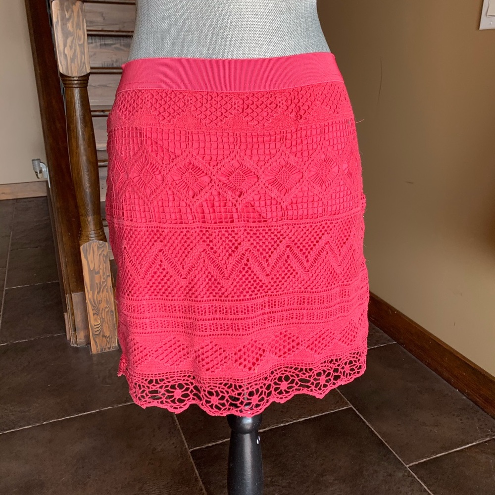 Bohemian mini skirt
